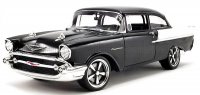 CHEVROLET - 150 RESTOMOD CUSTOM 1957 - ZWART WIT