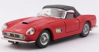 FERRARI - 250 LWB CALIFORNIA LONG NOSE SPIDER GESLOTEN 1960 - ROOD ZWART