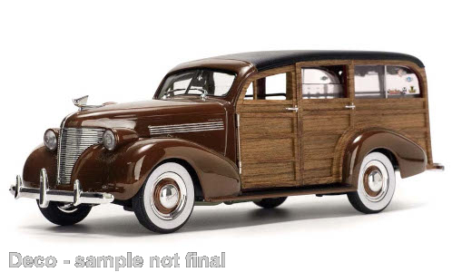 Chevrolet Woody Surf Wagon, bruin/imitatiehout, 19