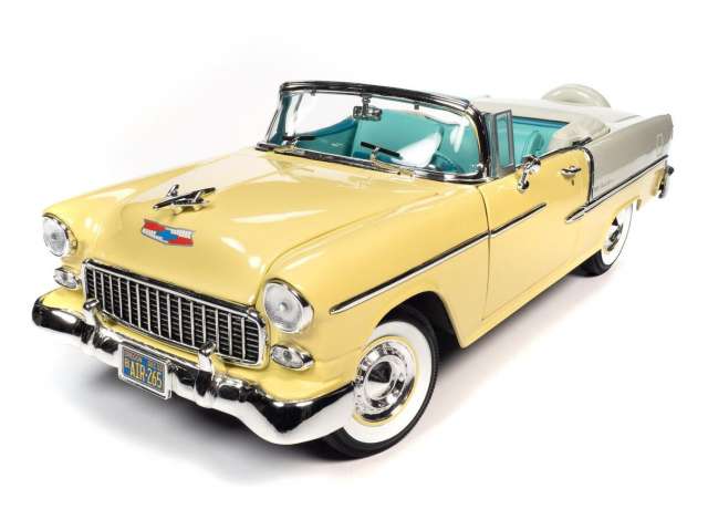 Chevy Bel Air Convertible, harvest gold & india iv