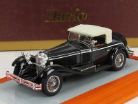 MERCEDES BENZ - 710SS SPIDER sn36208 ROADSTER CABRIOLET CASTAGNA CLOSED 1929 - ORIGINAL CAR - ZWART