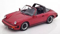 PORSCHE - 911 SC TARGA 1983 - AVEC EXTRA HARD-TOP - ROUGE MET