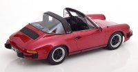 PORSCHE - 911 SC TARGA 1983 - AVEC EXTRA HARD-TOP - ROUGE MET