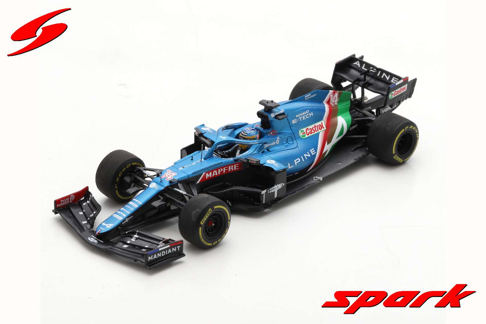 Alpine A521 No.14 Alpine F1 Team 8th Abu Dhabi GP 