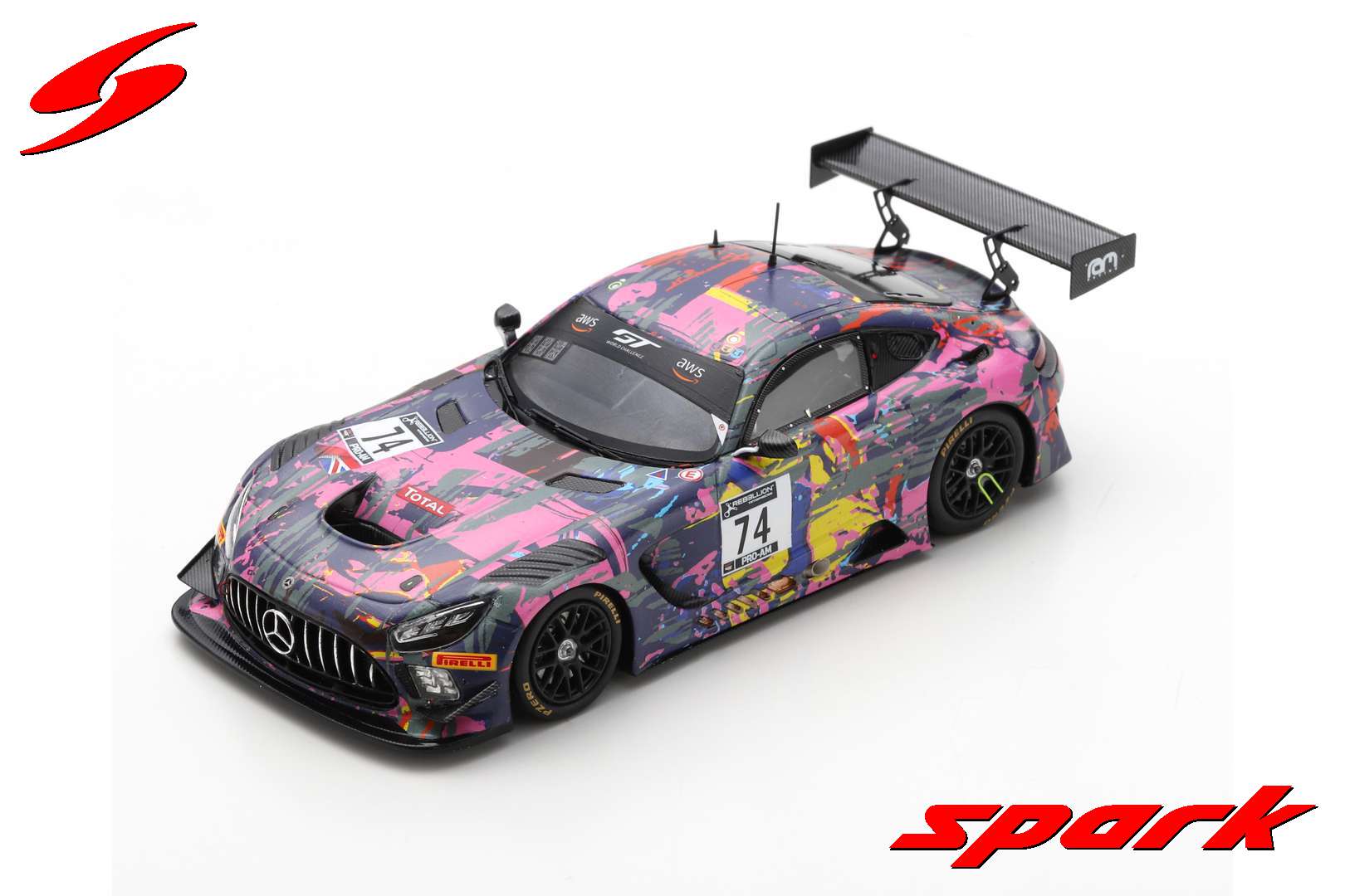 MERCEDES-AMG GT3 N°74 RAM RACING T. ONSLOW-COLE -