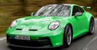 PORSCHE - 911 992 GT3 COUPE 2021 - GROEN