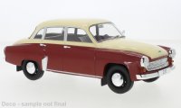 Wartburg 311, rouge foncé/beige, 1959