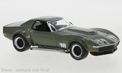 Chevrolet Corvette Custom (C3), 1972, metallic-gro