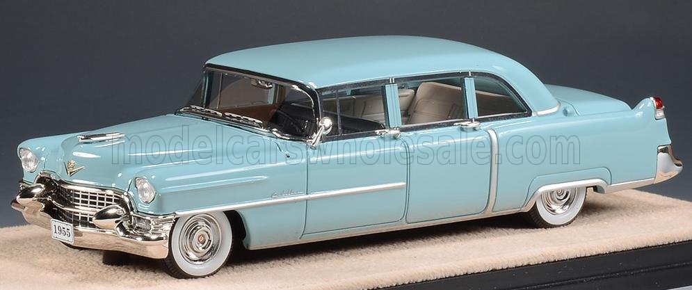 CADILLAC - FLEETWOOD 75 LIMOUSINE 1955 - AZUURBLAU