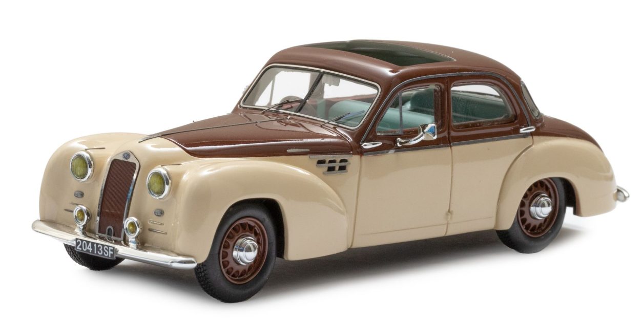 Delage D6-3L sedan door Autobineau - Met open dak 