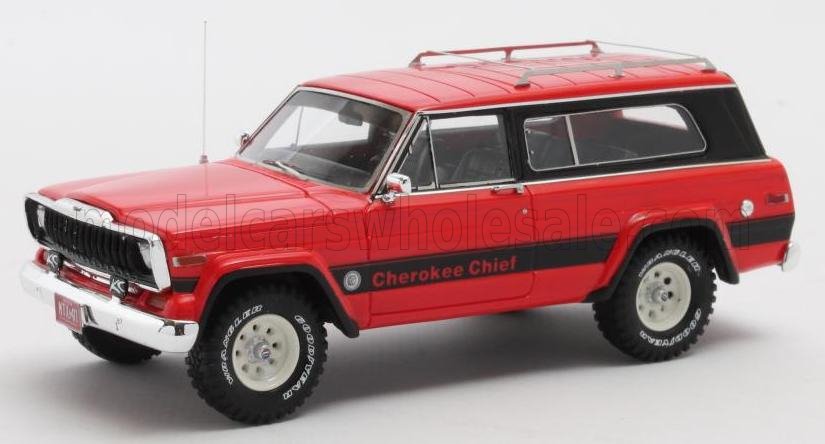 JEEP - CHEROKEE CHIEF SJ 4X4 1980 - ROOD