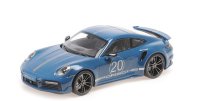 PORSCHE 911 (992) TURBO S COUPE SPORT DESIGN - 2021 - BLAUW