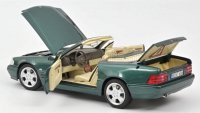 MERCEDES SL-CLASS SL500 1999 - GROEN MET