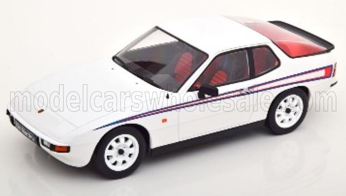 PORSCHE - 924 MARTINI 1985 - WIT /ROOD /BLAUW