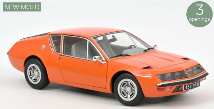 Alpine A310 1600 VF 1974 Acropolis Oranje