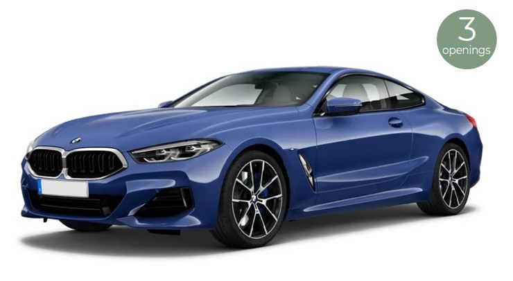 BMW M850I 2019 BLAUW  METALLIC