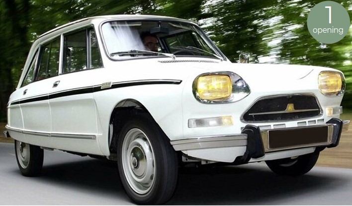 Citroën Ami Super 1974 Meije Wit