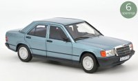 Mercedes-Benz 190 E 1984 ,  Bleu clair