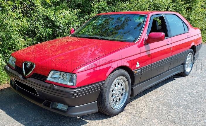 ALFA ROMEO - 164 Q4 1994 - ZWART INTERIOR - ROOD