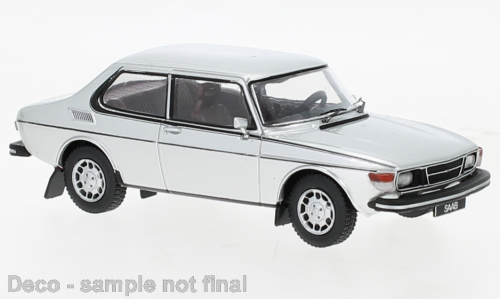 Saab 99 EMS, metallic-zilver, 1972