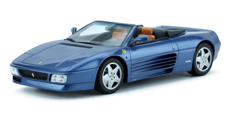 FERRARI 348 SPIDER  TOUR DE France BLAUW 1999