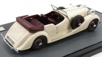 ALVIS - 4.3litre CROSS & ELLIS TOURER SPIDER 1938 - BLANC BORDEAUX