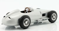 MERCEDES BENZ - F1 W196 N 0 PLAIN BODY 1954 - ARGENT