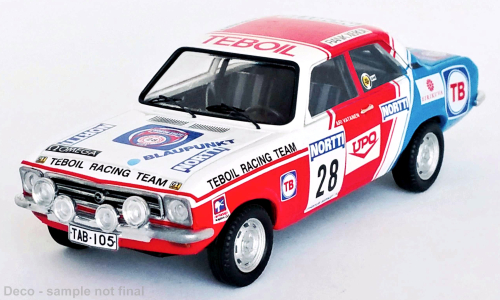 Opel Ascona A, No.28, Rallye WM, 1000 Lakes Rallye