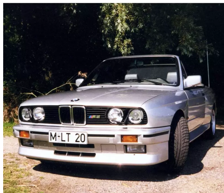 BMW M3 CABRIOLET (E30) 1988 SILVER