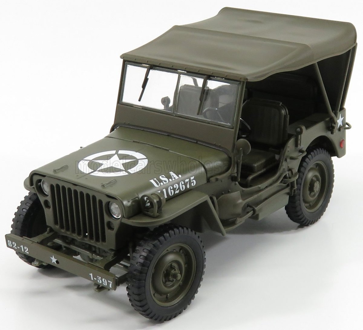 JEEP WILLYS SOLIDO 1/18