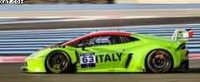 LAMBORGHINI HURACAN GT3EVON°63TEAM ITALY 2nd FIAMOTORSPORT GAMES GT SPRINT CUP PAUL RICARD2022