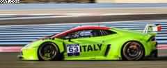 LAMBORGHINI HURACAN GT3EVON°63TEAM ITALY 2nd FIAM