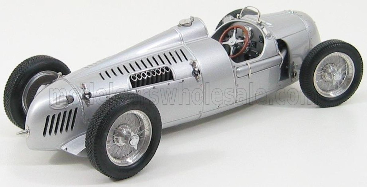 Schaalmodel Auto Union - Type C 1936-1937 - Zilver 1/18 | Cmc