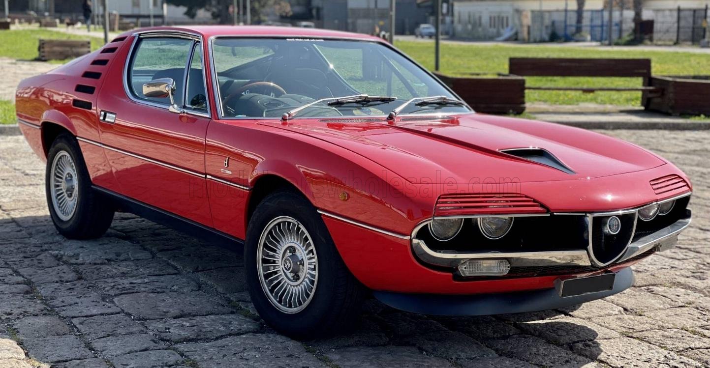 ALFA ROMEO - MONTREAL 1970 - ROSSO ALFA ROOD