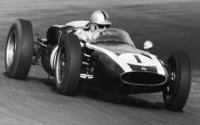 COOPER - F1 T53 N 1 POLE POSITION WINNER BRITISH SILVERSTONE GP WORLD CHAMPION (with pilot figure) 1960 JACK BRABHAM