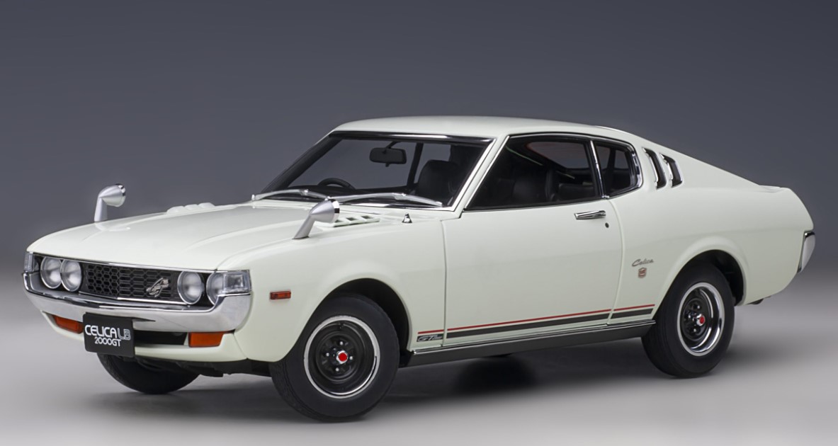 Toyota Celica Liftback 2000GT (RA25) 1973, wit