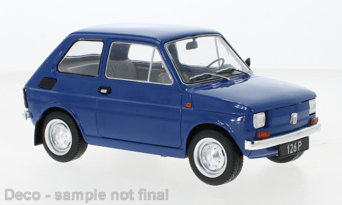 Fiat Polski 126, blauw, 1972