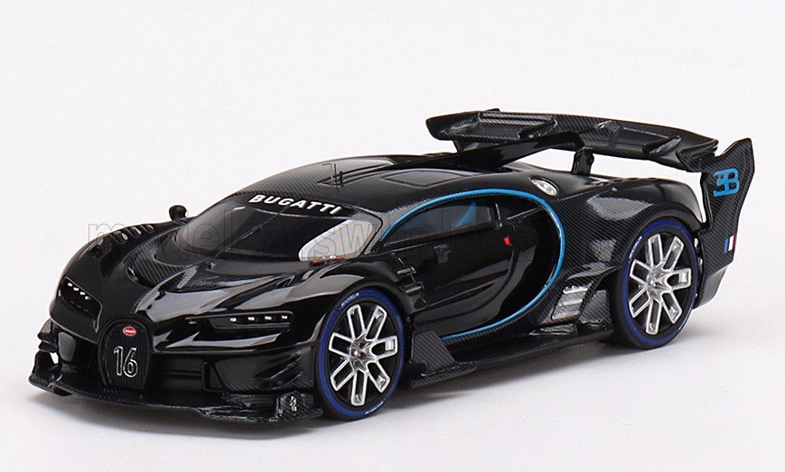 BUGATTI VISION GRAN TURISMO ZWART