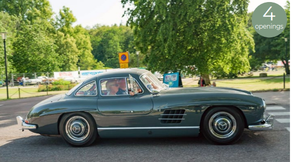 Mercedes-Benz 300 SL 1954 Groen