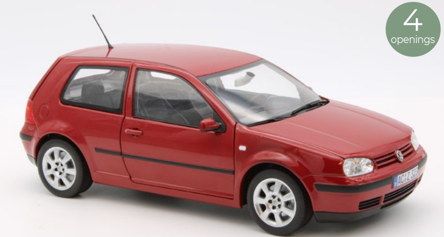 VOLKSWAGEN GOLF 2002 ROOD