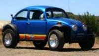 VOLKSWAGEN - BEETLE MAGGIOLINO BAJA 1975 - BLEU