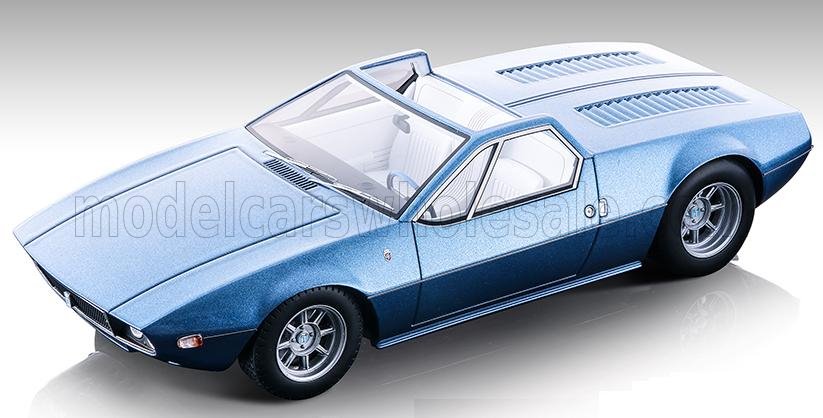 DE TOMASO - MANGUSTA SPIDER 1986 - BLAUW MET