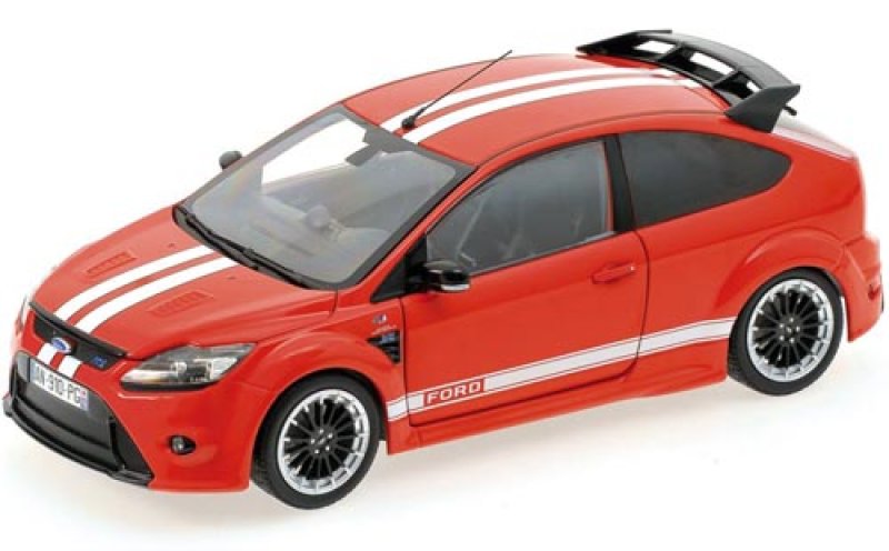 Schaalmodel Ford Focus Rs 2010 1967 Ford Mk.iv Tribute , Rood, Witte ...