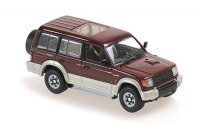 MITSUBISHI PAJERO LWB – 1991 – ROUGE FONCE