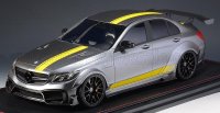 MERCEDES BENZ - C-CLASS C63S AMG DARWINPRO WIDEBODY 2019 - MOUNTAIN GREY MAT