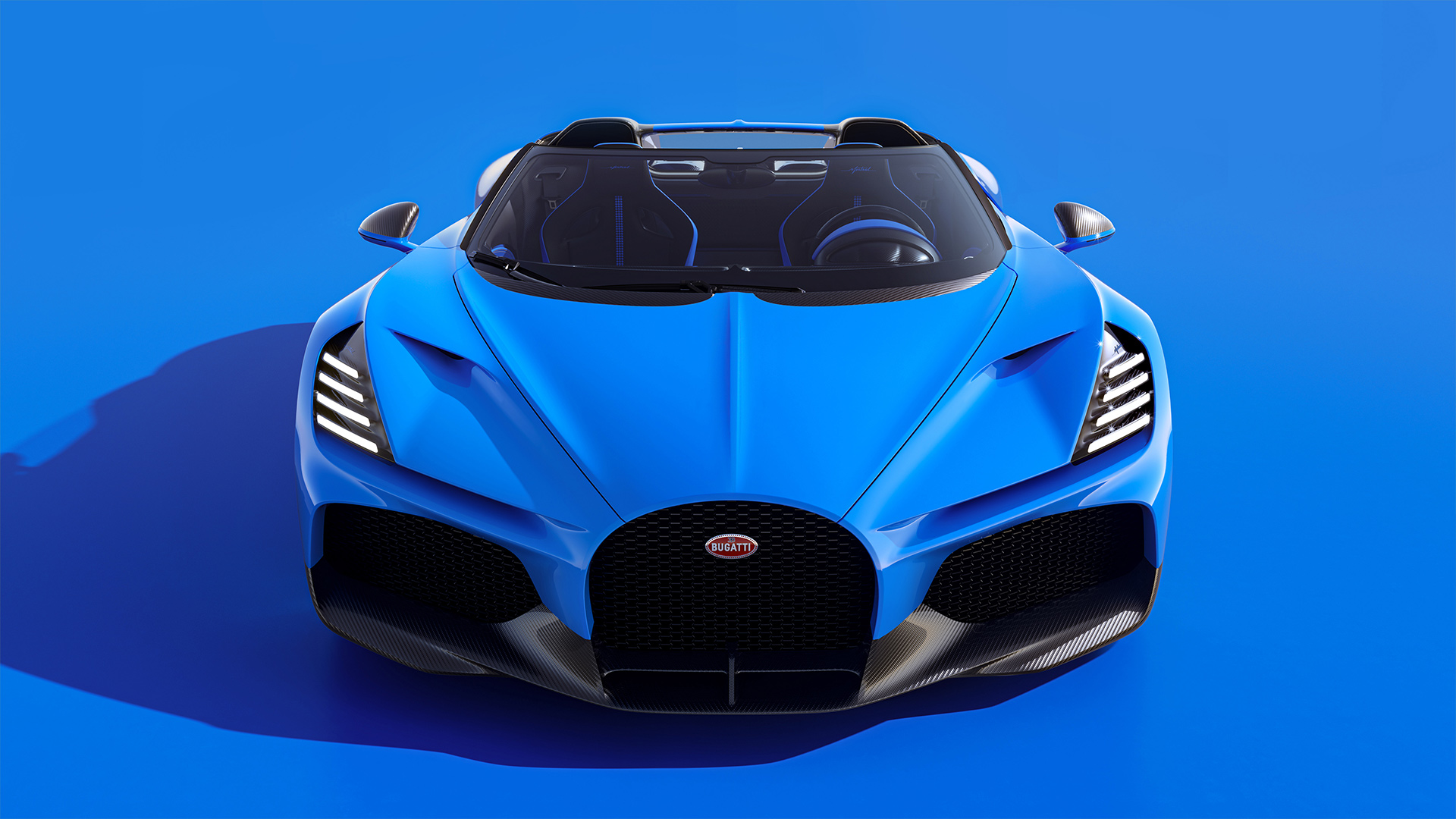 BUGATTI W16 MISTRAL blauw