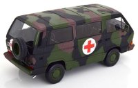 VOLKSWAGEN - T3 MINIBUS GERMAN ARMY AMBULANCE 1987 - MILTARY CAMOUFLAGE