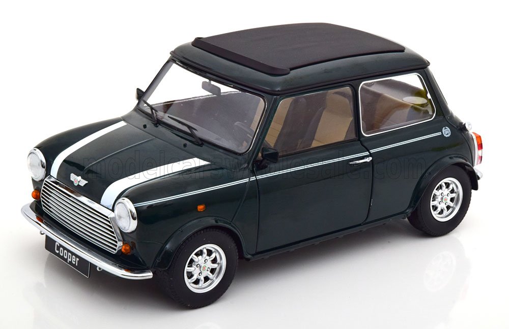 MINI - COOPER SUNROOF LHD 1992 - DARK GREEN WHITE