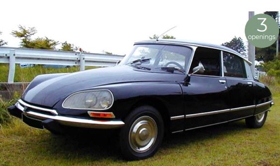 Citroën DS 23 Pallas 1974 Orient Blauw