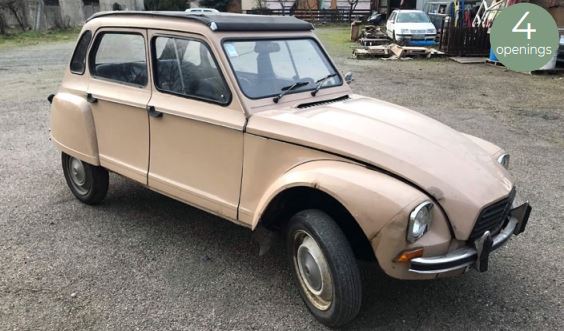 Citroën Dyane 1983 Colorado Beige